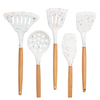 New Arrivals 2020 Colorful Dots 10 Pieces Silicone Cooking Utensils for Kitchen
