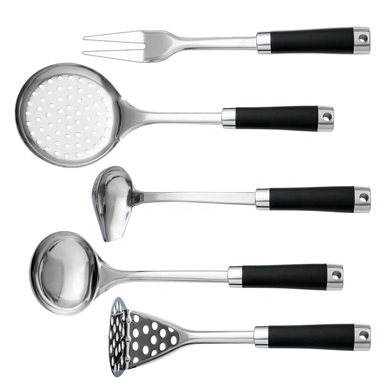 Durable 10 Pieces Stainless Steel Cooking Utensils for Kitchen