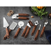 7 Pcs Coating Wood Grain Handle Stainless Steel Kitchen Tools And Gadgets Set